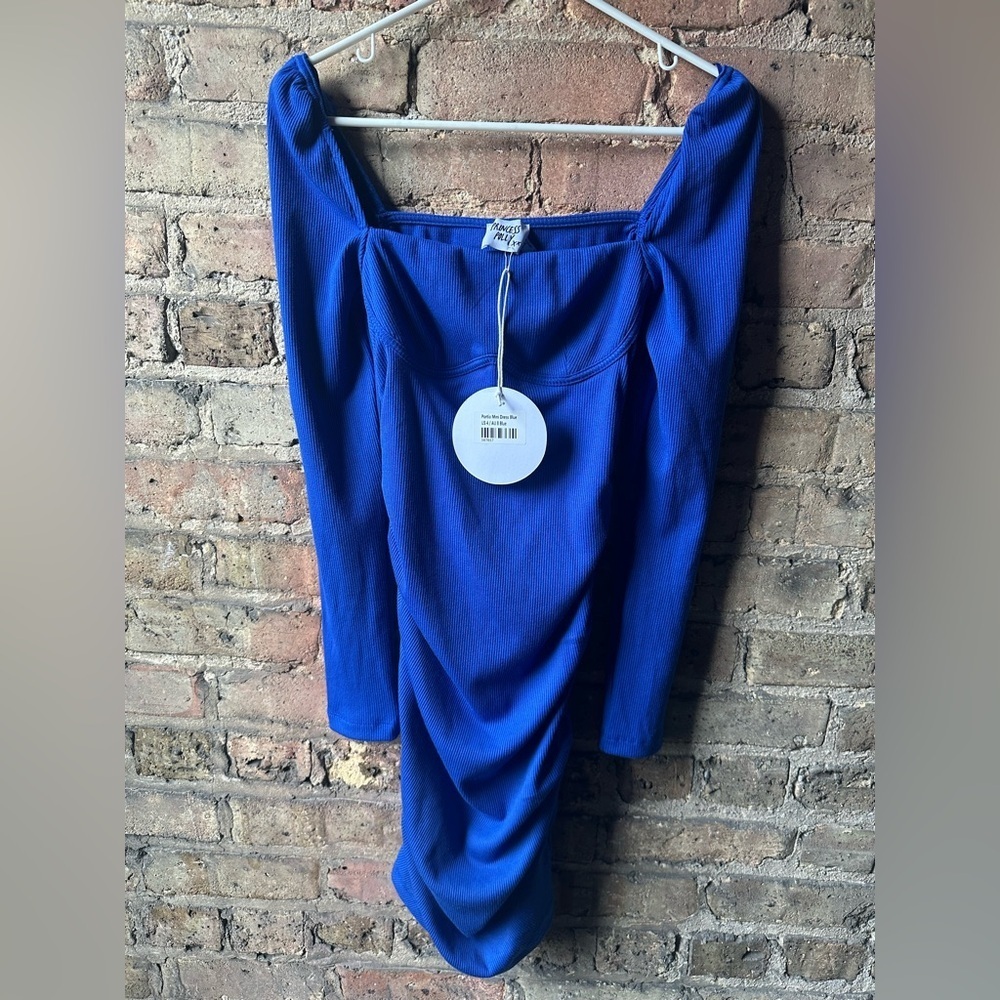 Princess Polly Royal Blue Bodysuit - Picture 8 of 10